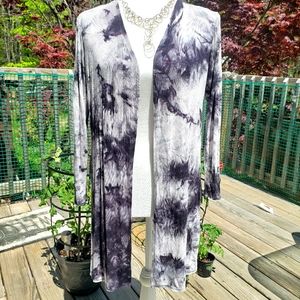 Olivia Rae tye dyed cardigan